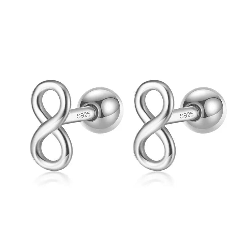 Infinite Bead Screw Stud Earrings DA2839