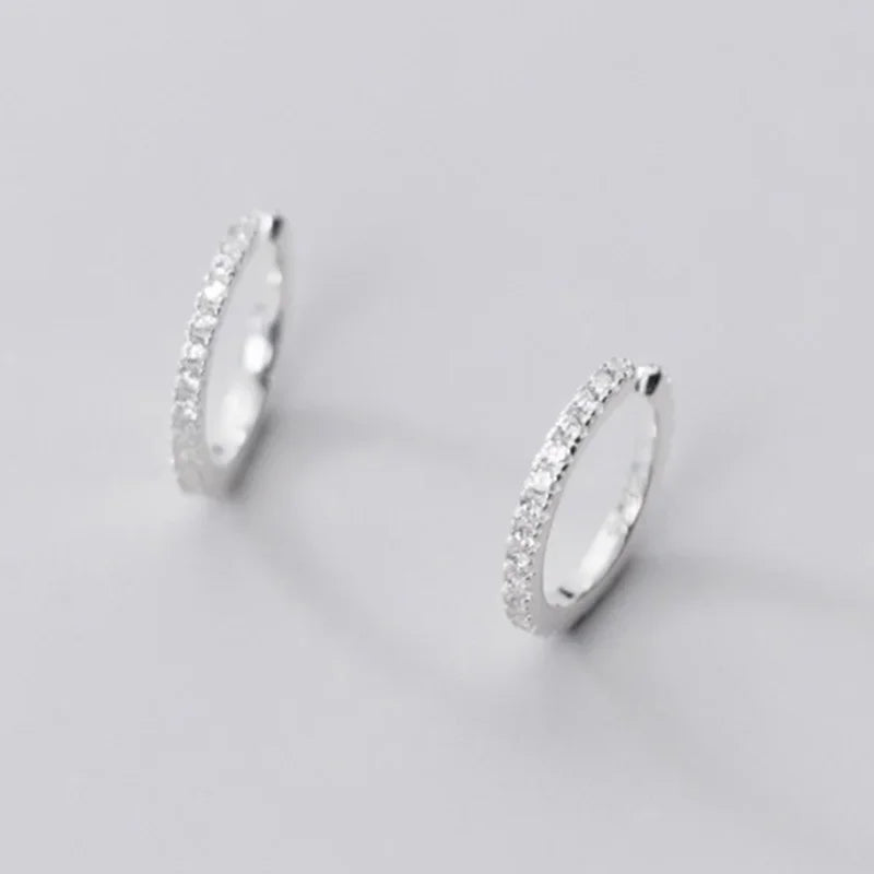 Lovely Shining CZ Ear Cuff Clip Earrings DA1693