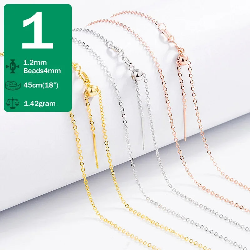 Box Cross Chain Universal Necklace DC27