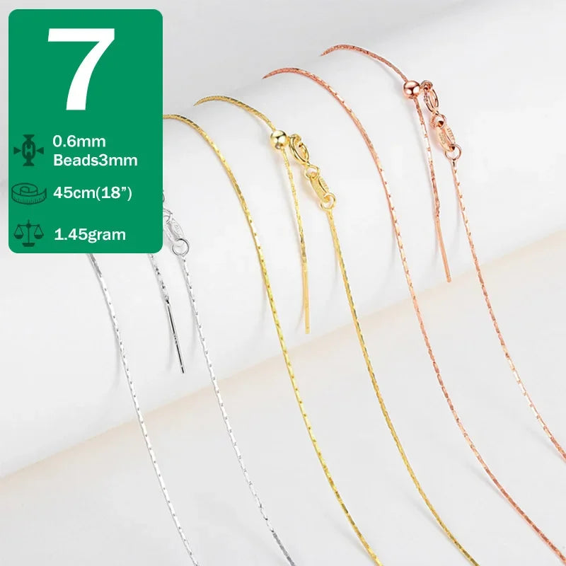 Box Cross Chain Universal Necklace DC27