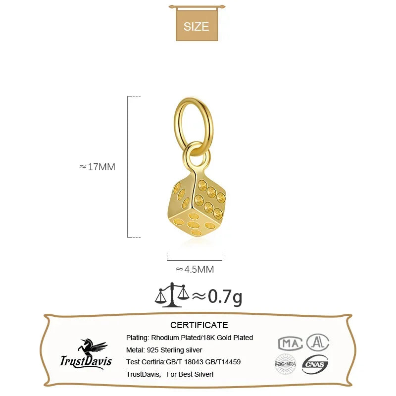 Geometric Charm Pendant DIY Necklace Bracelet Accessories DH0009