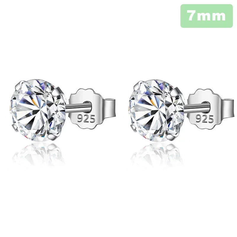 Mini 3/4/5/6/7/8mm Dazzling CZ Earring DA23