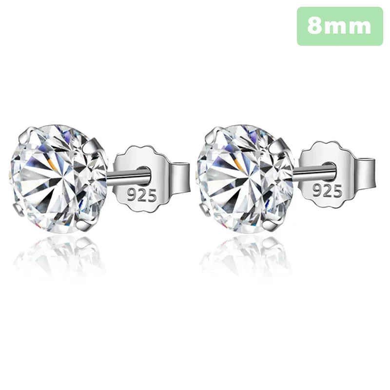 Mini 3/4/5/6/7/8mm Dazzling CZ Earring DA23