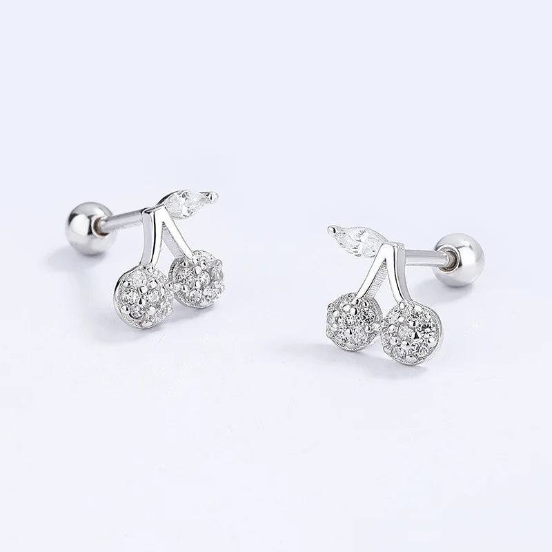 Sweet Trojan Horse Screw Stud Earrings DG0161