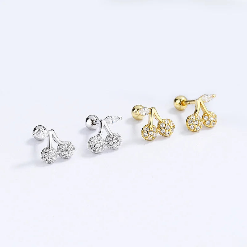 Sweet Trojan Horse Screw Stud Earrings DG0161