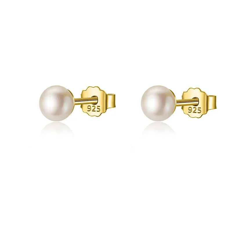 Sweet Freshwater Pearl Stud Earrings DA2989