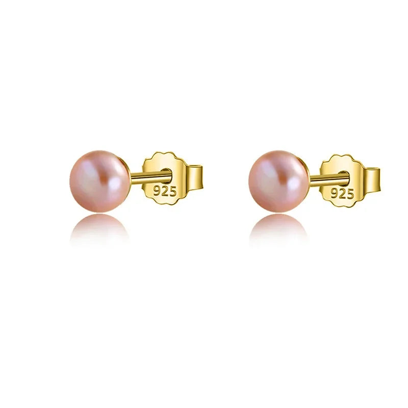 Sweet Freshwater Pearl Stud Earrings DA2989