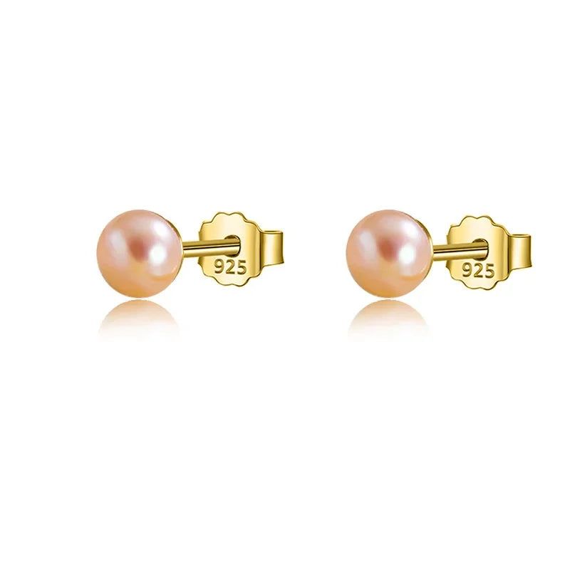 Sweet Freshwater Pearl Stud Earrings DA2989