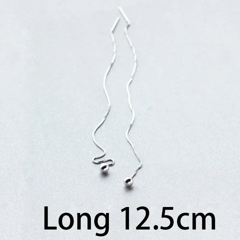 Drop Solid Beads Ear Line Linked Stick DS1277