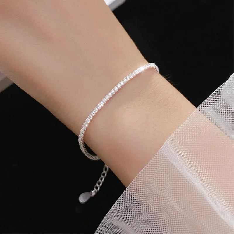 Sweet Choker Dazzling CZ Short Necklace DS1869