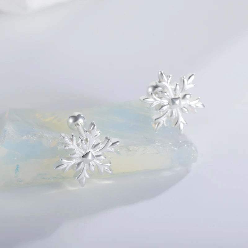 Winter Gift Snowflakes Stud Earrings DS4362