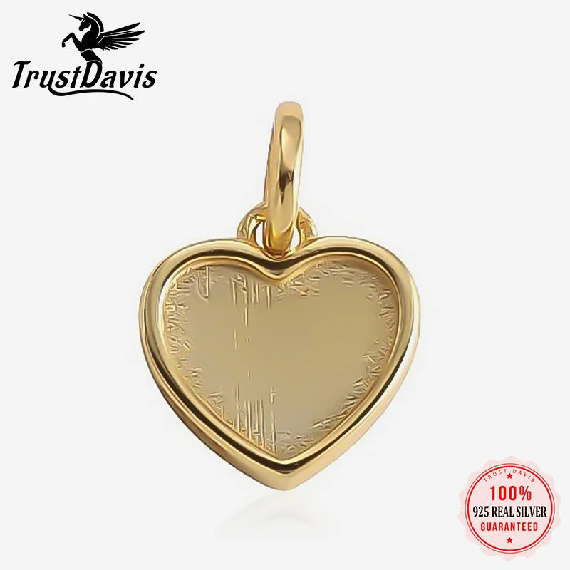 Fashion Romantic Heart Charm Pendant DZ817