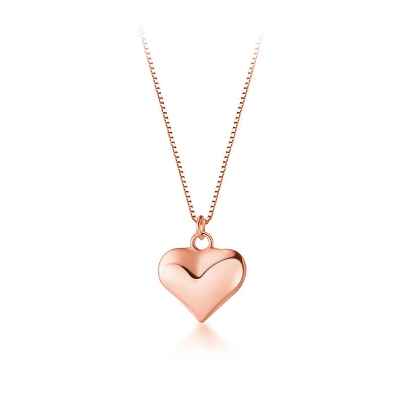 Fashion Romantic Heart Pendant Clavicle Necklace DA1505