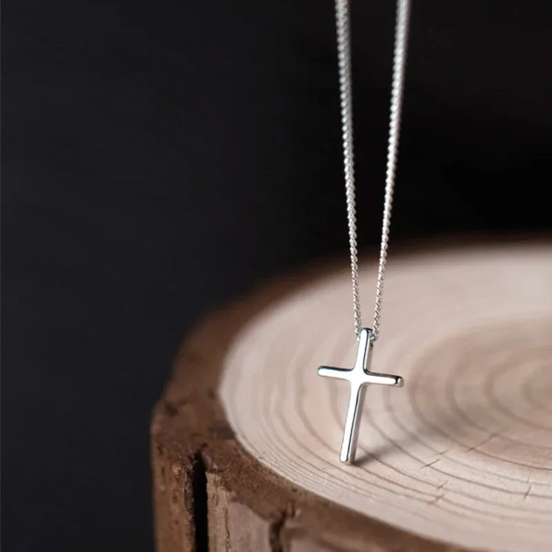 Cross Pendant Short 40cm Necklac DS219