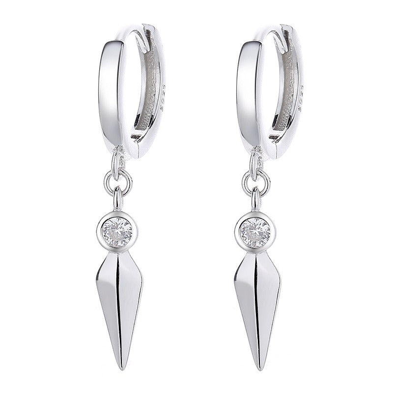 Conical Zircon Earrings DS4818