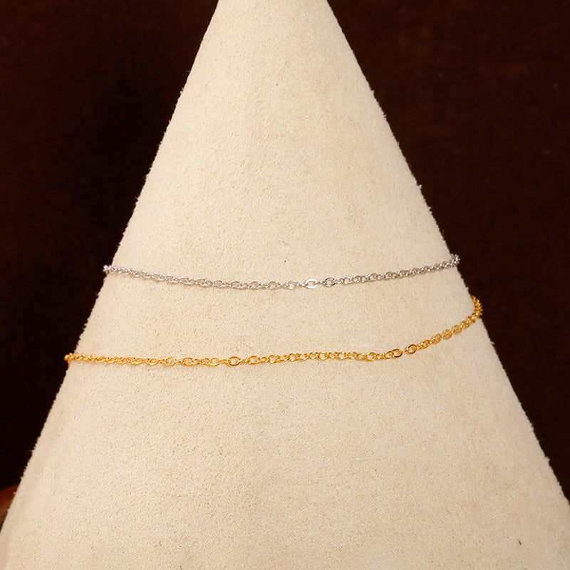 Fashion Sweet Minimalist Chain Charm Bracelet DA2317