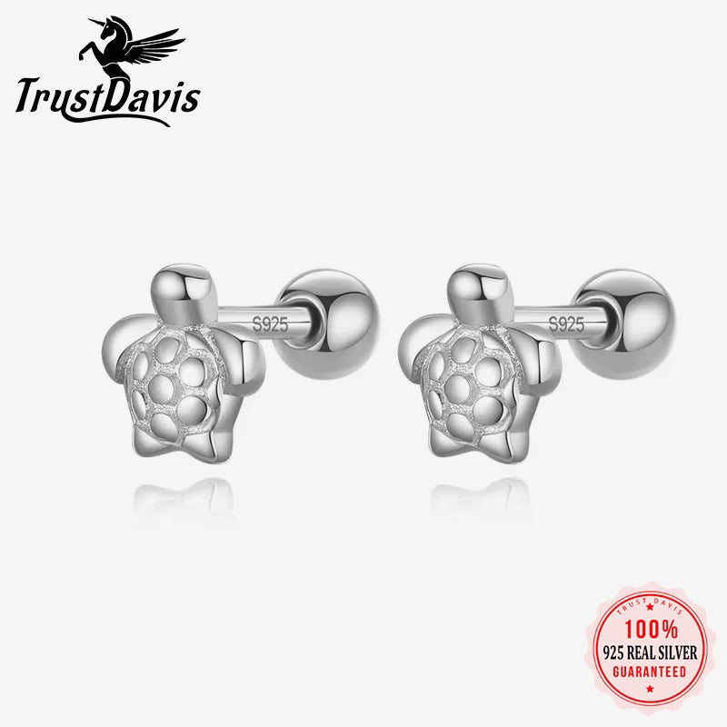 Sweet Animal Sea Turtles Screw Stud Earrings DA3150